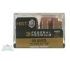 Federal 45 Auto/ACP 230gr HST Ammunition 20RDS - P45HST2S