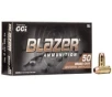 CCI Blazer Brass 40 S&amp;W 165gr FMJ Ammunition 50rds - 5210