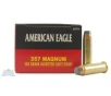 American Eagle 357 Magnum 158gr JSP Ammunition 50rds - AE357A