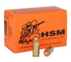 HSM 45 Auto/ACP 230gr PRN Ammunition Re-Manufactured 50rds - HSM-45A-12R