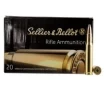 Sellier &amp; Bellot 180 gr Semi-Jacketed Soft Point Cutting Edge .308 Win/7.62 Ammo, 20/box - SB308F