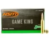 HSM Ammunition Game King 85 gr Hollow Point Boat Tail .243 Win Ammo, 20/box - HSM-243-9-N