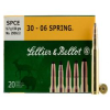 Sellier &amp; Bellot 180 gr Full Metal Jacket .30-06 Spfld Ammo, 20/box - SB3006A