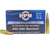 Prvi Partizan .300 AAC Blackout HPBT 125 gr 20 Rounds Ammunition - PP300B