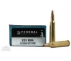 Federal Power-Shok .223 Rem Ammo 55 Gr JSP 20rds - 223A