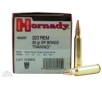 Hornady 223 Rem 55gr SP Custom Ammunition 50rds - 80255