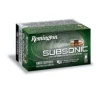 Remington 22 Subsonic Ammo .22 LR 40 gr HP 100 Rounds - S22HP1A