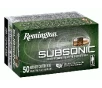 Remington Subsonic 40 gr PHP 22 lr Ammo, 50/Box - S22HPA