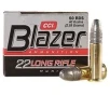 CCI Blazer .22 Long Rifle 40gr LRN Ammunition 50rds - 0021