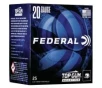 Federal Top Gun Sporting 2.75&quot; 20 Gauge Ammo 7-1/2, 25/box - TGS22475