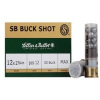 Sellier &amp; Bellot 2.75" 12 Gauge Ammo 00 Buck 12 Pellets, 10/box - SB12BSE