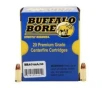 Buffalo Bore 9mm Luger +P+ 115 grain Jacketed Hollow Point Pistol and Handgun Ammo, 20/Box - 24A/20