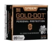 Speer Gold Dot Personal Protection .40 S&amp;W 165 gr GDHP 20 Rounds Ammunition - 23970GD