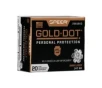 Speer Gold Dot Personal Protection 9mm 147 gr GDHP 20 Rounds Ammunition - 23619GD