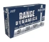 Fiocchi Range Dynamics .40 S&amp;W 165gr Full Metal Jacket Truncated-Cone Ammo, 50rds - 40SWF
