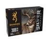 Browning Ammunition Silver .308 Win 180 gr PSP 20rds Rifle Ammo for Consistent Accuracy - B192603081