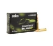 Sako Powerhead Blade 6.5 Creedmoor 120 gr LFBT 20rds Rifle Ammo for Precision Lead-Free and Target Shooting - JASPHB65CM120B