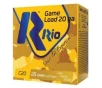 Rio Outdoors Corp Game Load 20 Gauge 2-3/4&quot; #6 1 oz 25rds Shotshell - Versatile for Small Game Hunting - RC206