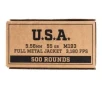 Winchester Ammo 5.56mm M193 55gr FMJ 500rd - SGM193500
