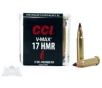 CCI .17 HMR 17gr V-Max Ammunition 50rds - 0049