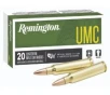 Remington UMC Rifle 150 gr FMJ 300 Blackout Ammunition, 20 Rounds - L300AAC2