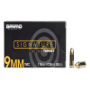 Ammo Inc. Signature Target Ammunition - 9mm 115gr TMC - Box of 50