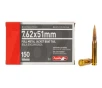 Aguila 7.62x51 NATO 150gr Full Metal Jacket Boat Tail Ammo - Box of 20