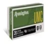 UMC Centerfire Rifle, 223 Rem, 50 Grain, Jacketed Hollow Point, 3425 fps