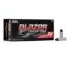 Blazer Aluminum Lead Round Nose Pistol Ammunition 50 Round Box