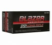Blazer 22 Long Rifle Rimfire Ammunition 50 Round Box