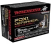 Winchester PDX1 Defender JHP Pistol Ammunition 20 Round Box