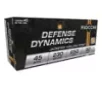 Fiocchi Defense Dynamics JHP Pistol Ammunition 50 Round Box