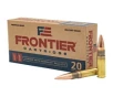Frontier Cartridge FMJ Rifle Ammunition 20 Round Box