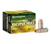 Remington Golden Saber Bonded JHP Pistol Ammunition 20 Round Box