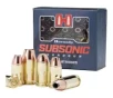 Hornady XTP Subsonic JHP Pistol Ammunition 20 Round Box