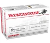 Winchester USA Target FMJ Pistol Ammunition 100 Round Box