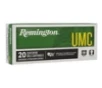 Remington UMC FMJ Rifle Ammunition 20 Round Box