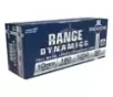 Fiocchi Range Dynamics FMJTC Pistol Ammunition 50 Round Box