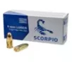 STV Technology Scorpio FMJ 9mm Handgun Ammunition 50 Round Box