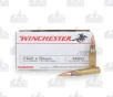 Winchester USA White Box 7.62x51mm NATO Ammunition 149 Grain FMJ 20 Rounds WM80