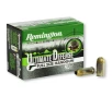 Remington Ultimate Defense .40 S&amp;amp;W Ammunition 180 Grain JHP 20 Rounds HD40SWBN