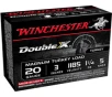 Winchester Double X Turkey 20 Gauge 10 Rounds 3in 1-1/4oz #5 Double X HV CP Lead Shot X203XCT5