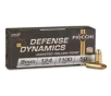 Fiocchi Pistol Shooting Dynamics, 9mm, JHP, 124 Grain, 50 Rounds