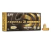 Federal Premium Gold Medal, .45 ACP, FMJ-SWC Match, 185 Grain, 50 Rounds