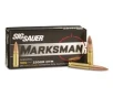 SIG Marksman Subsonic, 300 BLK, Sierra MatchKing Open Tip Match, 220 Grain, 20 Rounds