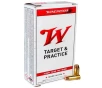 Winchester Target 40 S&amp;W 165gr FMJ Handgun Ammo - 50 Rounds
