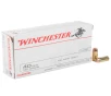 Winchester Target 40 S&amp;W 180gr FMJ Handgun Ammo - 50 Rounds