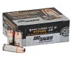 Sig Sauer Elite Performance V-Crown 9mm Luger 147gr JHP Handgun Ammo - 20 Rounds