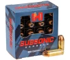Hornady Subsonic XTP 40 S&amp;W 180gr JHP Handgun Ammo - 20 Rounds