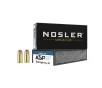 Nosler Assured Stopping Power 9mm Luger 124gr JHP Handgun Ammo - 50 Rounds